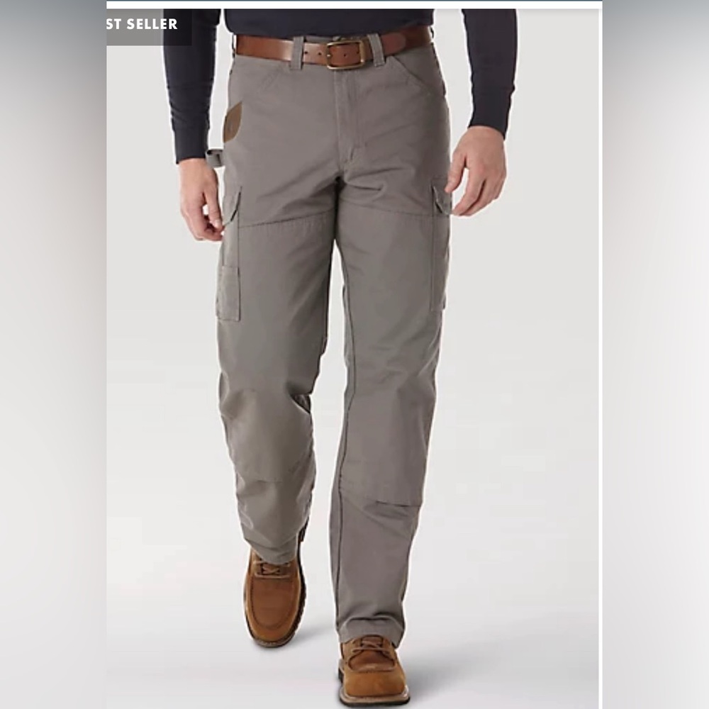 Wrangler Ripstop‎ Ranger Work Pant 38x34 Gray